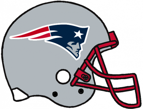 Patriots 2000-2010 Right Facing Helmet