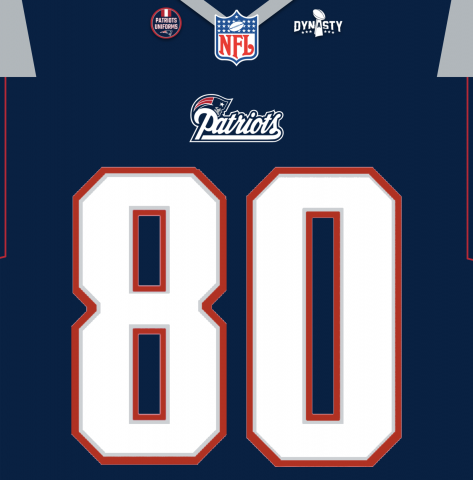 Patriots 2001 Home Jersey