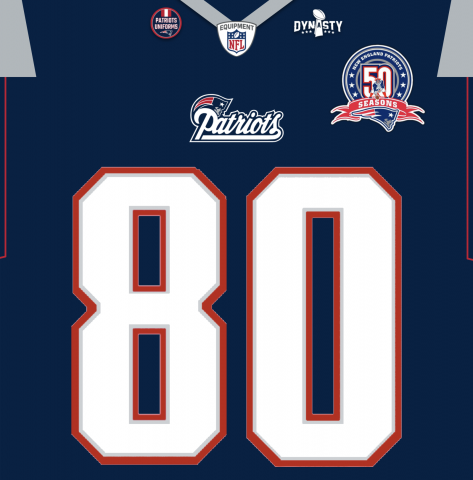 Patriots 2009 Home Jersey