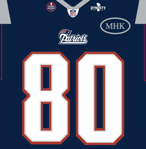 Patriots 2011 Home Jersey