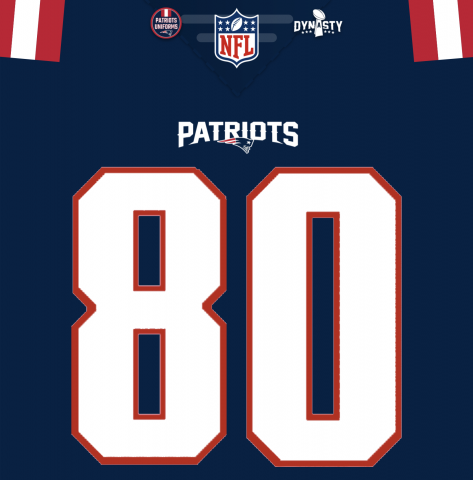 Patriots 2016-2018 Color Rush Jersey