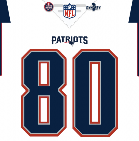 Patriots 2017-2018 Away Jersey